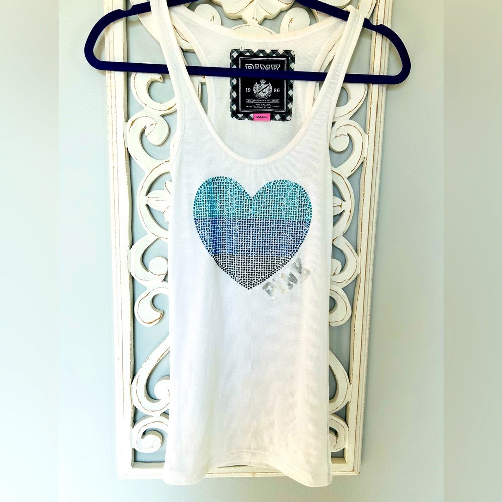 🔥 VGC Victoria’s Secret - PINK Brand - Blue Dazzle Tee 🔥